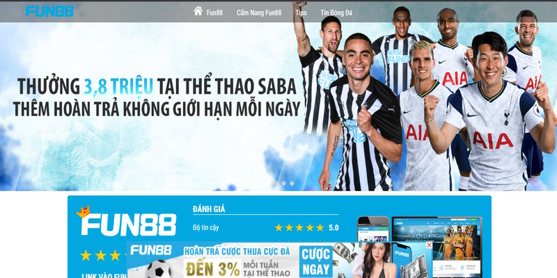 Fun88 Vin nhà cái online uy tín hàng đầu thị trường Việt Nam
